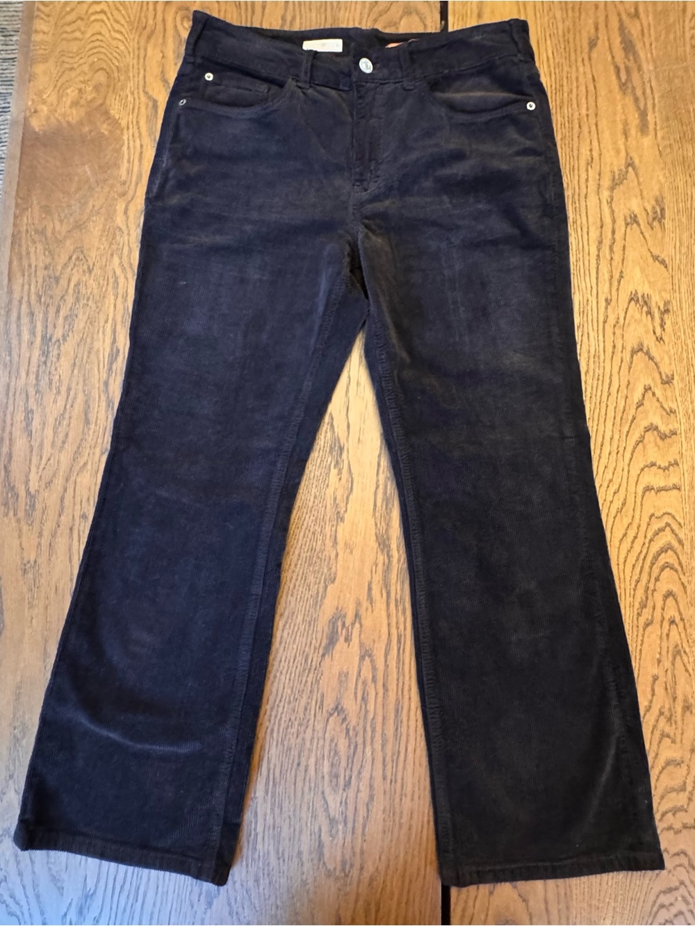 Anthropologie Pilcro dark Brown Bootcut Corduroy Pants Size 29 boho cords